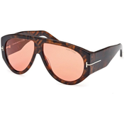 Tom Ford FT1044 52S ONE SIZE (60) Havana/Rdeča