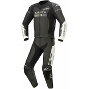 Alpinestars GP Force Chaser Leather Suit 2 Pc Black/White 56 Dvodelen motoristični kombinezon