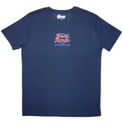 David Bowie Mini 1978 World Tour Logo Denim Blue M Majica