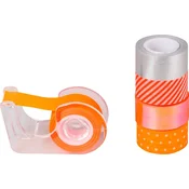 Heyda 203584573 Dekorativni trak Orange/Neon red 1