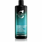 TIGI Catwalk Oatmeal & Honey hranilni šampon za suhe in občutljive lase  750 ml