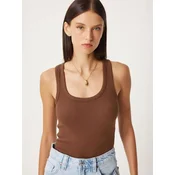 Happiness Istanbul Top Tanktops & Camis mokka