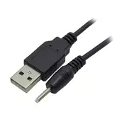 Kabl napojni 0.7x2.5 - USB 2.0 AM, 1.7m