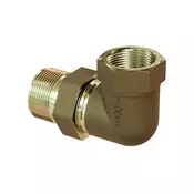 Mexen BRASS Kotna medeninasta priključnica 1/2 GZ x 1/2 GW - W97418-1212