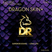 DR Strings Dragon Skin+ Coated Heavy 11-50 Strune za električno kitaro