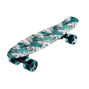 Movino Pennyboard Chameleon (DoublePrint) s svetlečimi LED kolesi, 56 cm S-163
