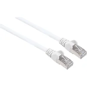 Intellinet Intellinet 741903 RJ45 omrežni kabel\, Patch kabel CAT 6a (neobdelani kabel CAT7) S/FTP 0.25 m bela brez halogena 1 kos, (20421239)