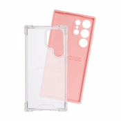 Just in Case silikon 2in1 za Samsung S23 ULTRA PROVIDNA+PUDER-ROZE