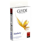 Veganski kondomi Glyde Ultra Blueberry