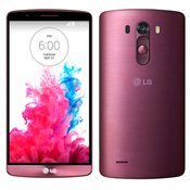 LG mobilni telefon G3s (D722), rdeč