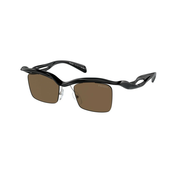 PRADA Ženske naocare za sunce 0PR A15S 1AB8C1 47, Crne