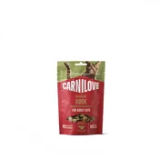 Carnilove Cat Crunchy priboljški, raca in maline - 100 g