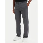 BOSS Chino hlače 50534378 Temno siva Regular Fit