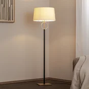Argon Stojalo Priam, črno/zlato, jeklo, višina 156 cm - Dnevna soba/jedilnica - črna, zlata, smetan - Kovina