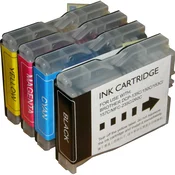 Komplet LC970 C+M+Y+ črna gratis (3+1gratis), kartuše za Brother DCP-135c, DCP-150c, DCP-153c, DCP-157c, MFC-235c, MFC-260c - komplet FENIX LC-970 C+M+Y+Bk gratis