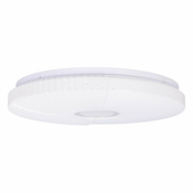 Bela LED stropna svetilka 38x38 cm Sunny – Candellux Lighting