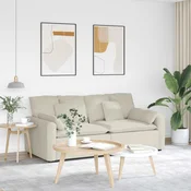Modularna sofa s jastucima krem boje