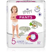 BELLA HAPPY Hlače Junior (11-18 kg) 22 kosov - plenice za enkratno uporabo