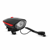 Noah Kolesarska LED polnilna svetilka z elektronsko hupo 120 dB 400 mAh 450lm IP55