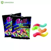 GUMENI BOMBON TROLLI GLOWWORMS 100GR (24) ROX