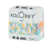 DAN BARV - čopiči - M (5-8 kg) - 21 kosov - eko plenice za enkratno uporabo