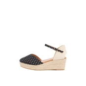 Lipsy Espadrile kremna/črna/bela