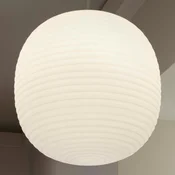New Works Lantern Velika viseča luč, O 40 cm - Dnevna soba/jedilnica - Dizajn - bela - Steklo