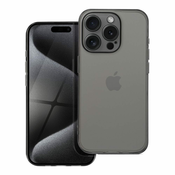 OEM Ohišje BOX PREMIUM 1,5 mm za IPHONE 13 Pro črno prozorno