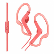 SONY vodotesne slušalke MDRAS210+mikrofon roza
