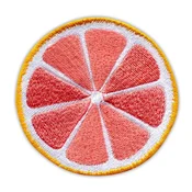 shumee Našitek rezine grenivke 2,4 - prišit - vezen našitek/značka/emblem