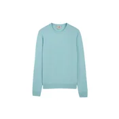 GOBI Cashmere Pulover Womens Essential Cashmere Crewneck Sweater turkizna