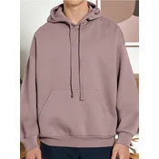 Sinsay - Hoodie udobnog kroja - pastelno roze