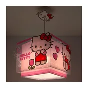 Dalber 73262 - Dječja stropna svjetiljka HELLO KITTY 1xE27/15W/230V ružičasta