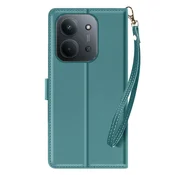 AVIZAR Denarnica za Xiaomi Redmi 15C Magnetna z vrvico in stojalom, Turkizna, (5000189414)