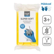 Masa za modeliranje Creall Super Soft 500 g - rumena
