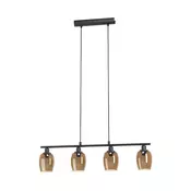 Eglo 98765 - Luster na sajli ZABALEA 4xE14/40W/230V