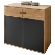 Linea Natura KOMODA, antracit, hrast bianco