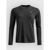 Ortovox 185 Rock N Wool Base Layer Top black raven