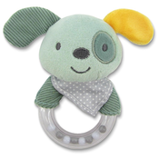 Lorelli plisana zvecka ring - dog green natural ( 10191360009 )