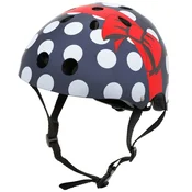 Otroška čelada HRN Polka Dot, modra, 53-58 cm