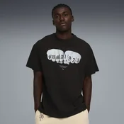 PUMA Swish N Ink I Oversized Basketball Tee Men, Clothing, Black, M