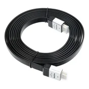 OEM HDMI-HDMI kabel 4K 60 Hz High Speed z Ethernetom, verzija 2.0, v blisterju, 3 m, črn