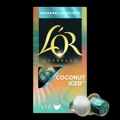 Aluminijaste kapsule LOR Espresso Coconut Iced Za Nespresso 10 kosov