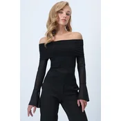 Trend Alacati Stili Ženska bluza Alc-X14501, Crna
