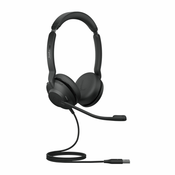 Jabra 23189-989-979 naglavne slušalice i slušalice s ugrađenim mikrofonom Žičano Obruč za glavu Ured / pozivni centar USB Tip-A Crno