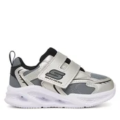 Superge Skechers Meteor-Lights - Glow 401498N/SLBK Srebrna