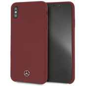 Mercedes MEHCI65SILRE iPhone Xs Max red hardcase Silicone Line (MEHCI65SILRE)