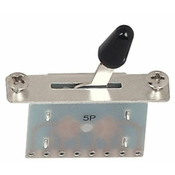 5-way switch za električno kitaro črni 943101