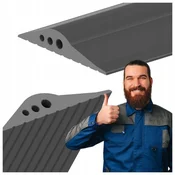 shumee TESNILO ZA GARAŽNA VRATA TESNILO ZA GARAŽNA VRATA PRAG GARAŽNIH VRAT 3m 111x20mm