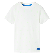 vidaXL Dječja majica prljavo bijela boja 104
